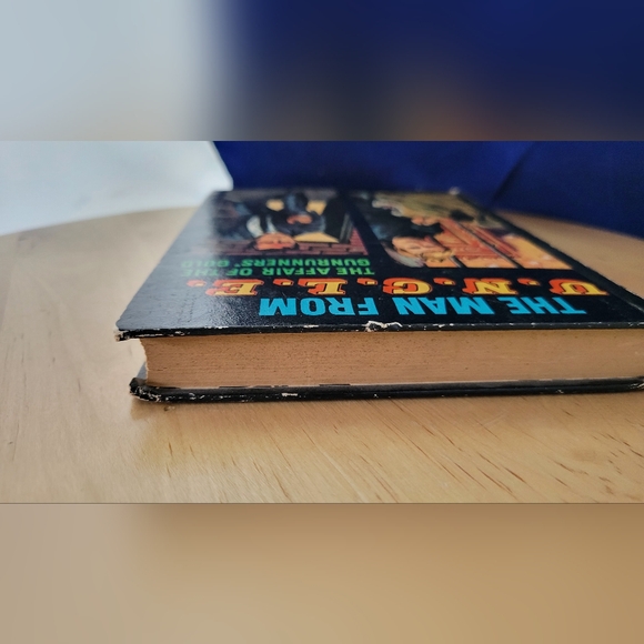 VINTAGE 1967 Man From U.N.C.L.E The Affair Of Gunrunner's Gold HC Whitman - Picture 13 of 14